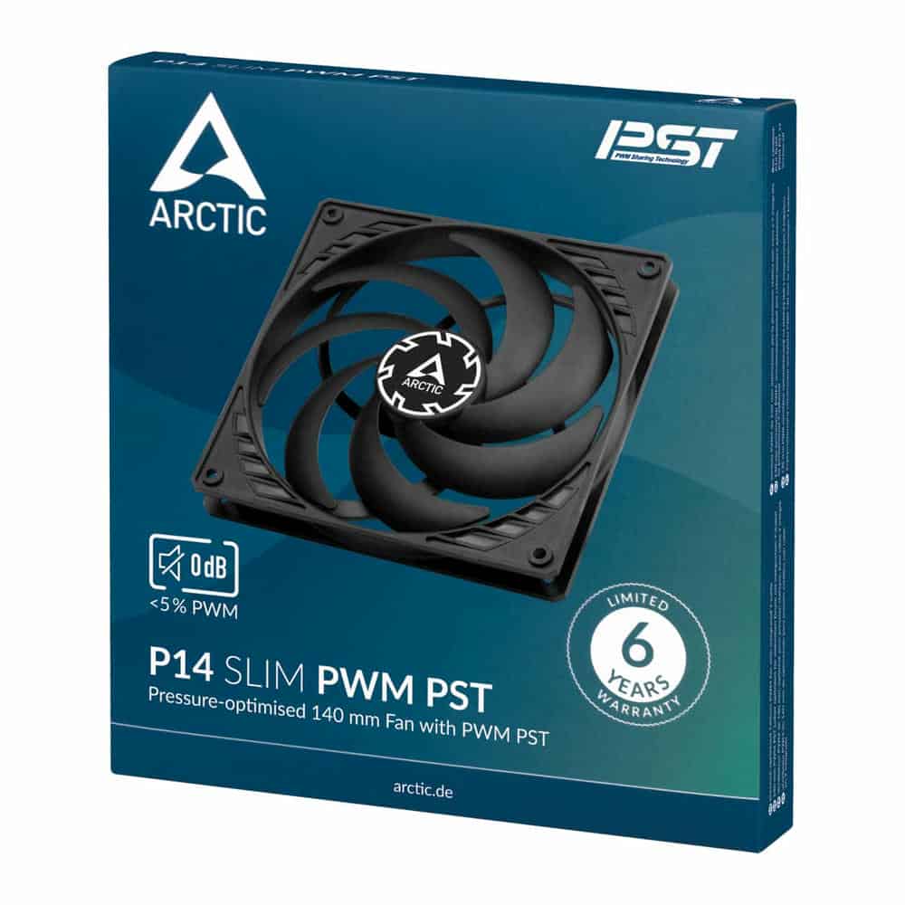 (image for) Arctic P14 SLIM Static Pressure 140mm PWM PST Fan